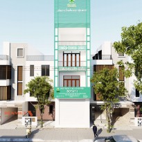 Phương án thiết kế phòng khám y học cổ truyền Bồ Tát độc đáo, mới mẻ